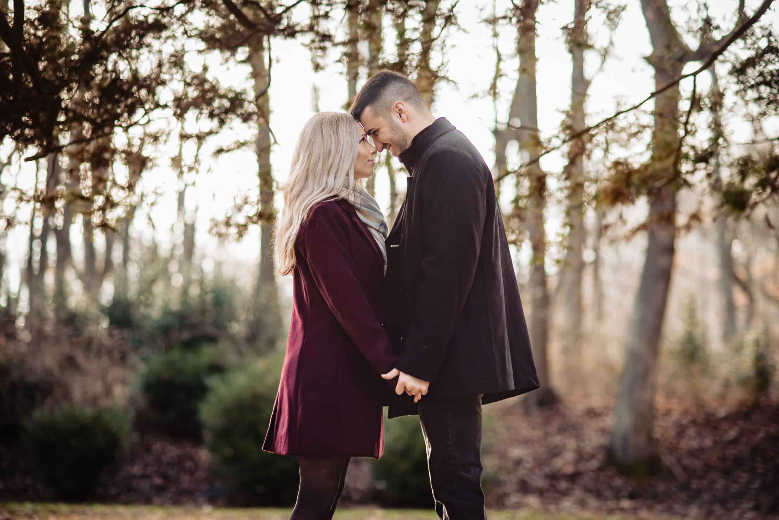 Fall engagement photo ideas