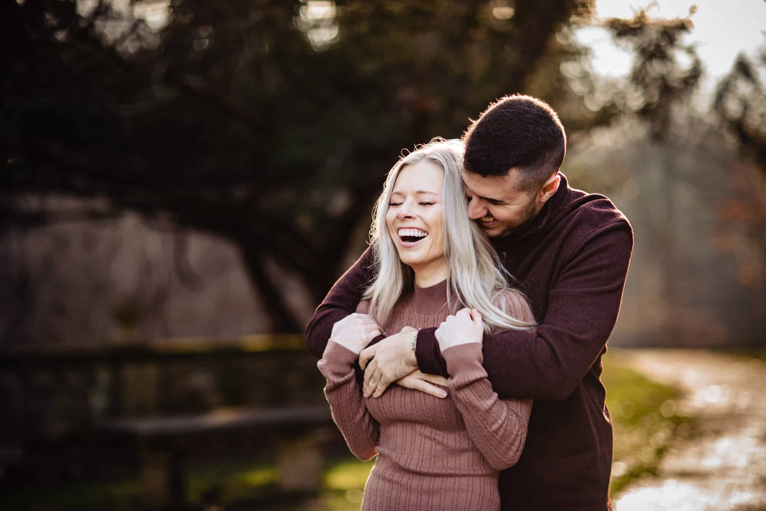 Golden Hour engagement photos