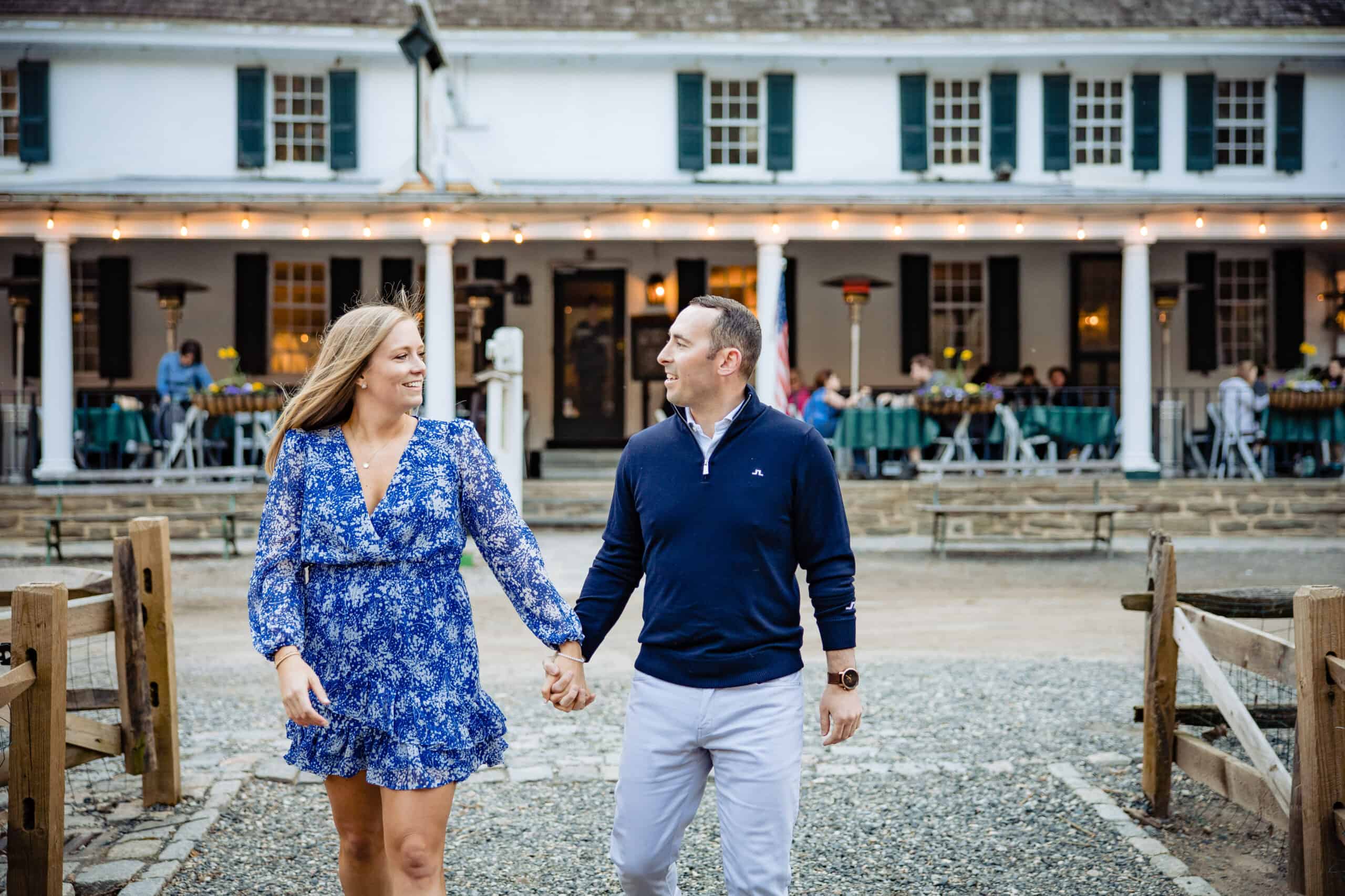 Consider taking engagement photos at the location where you first met.