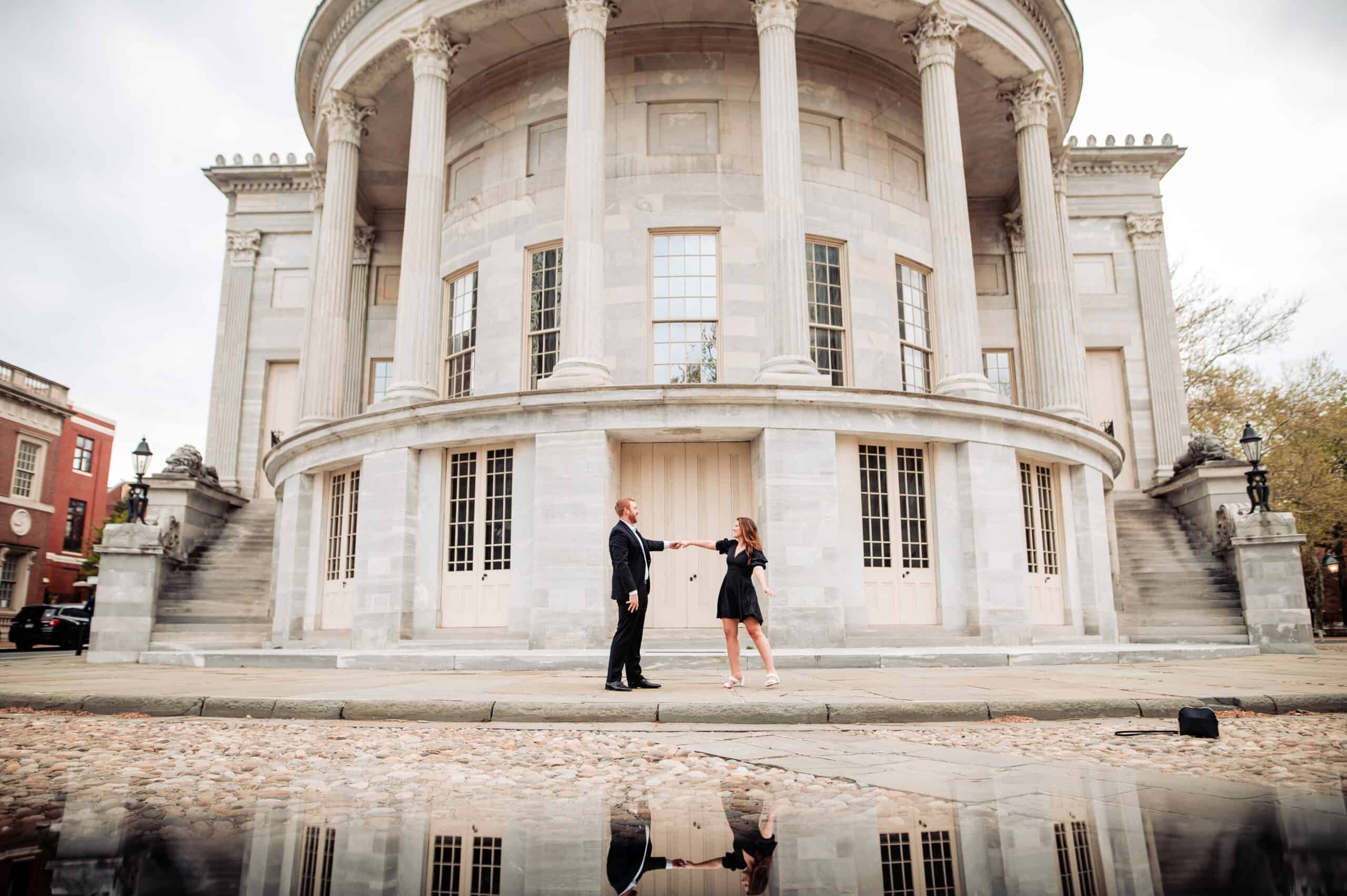 Merchant's Exchange Building engagement session