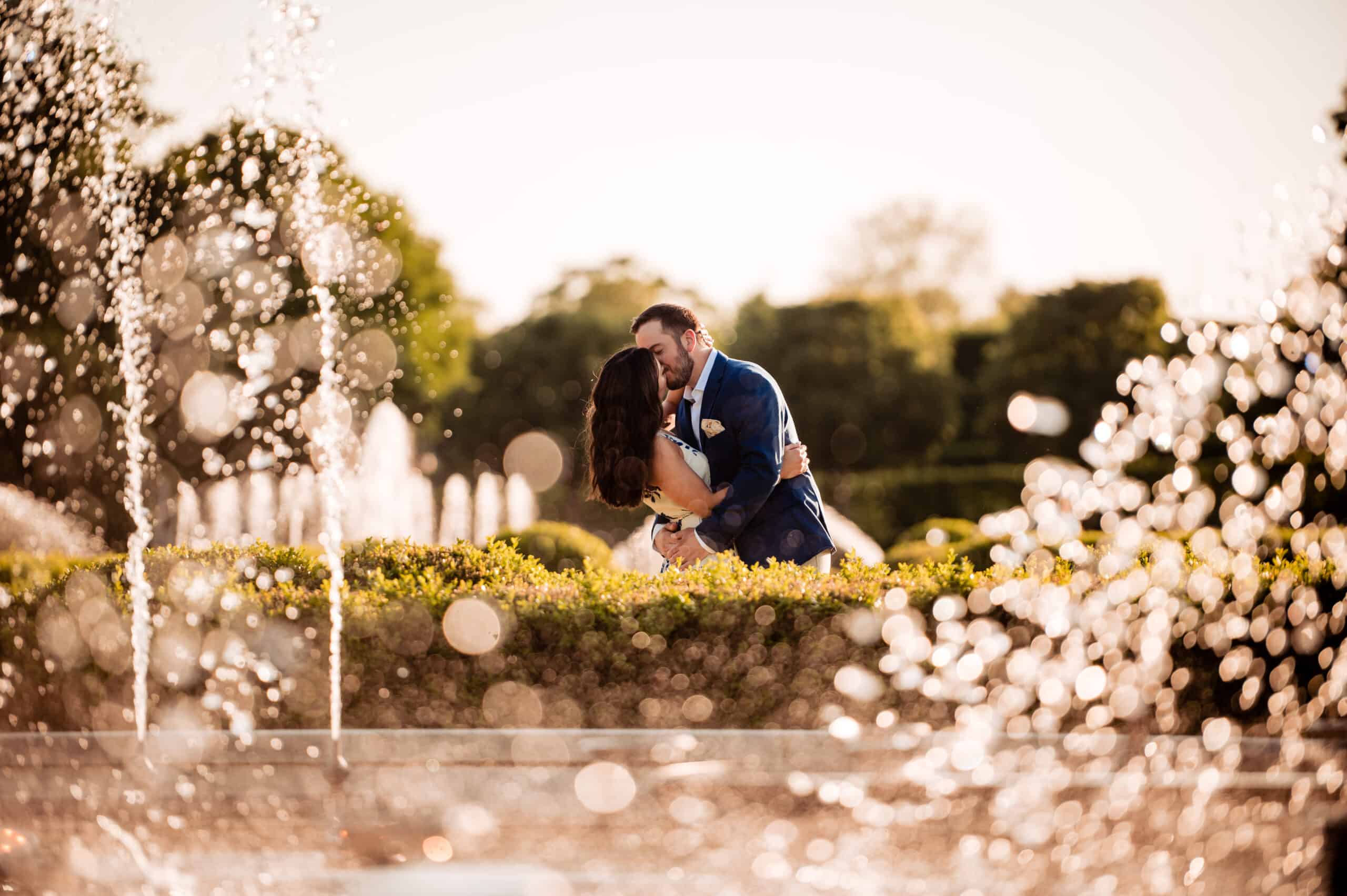 Longwood engagement photoshoot