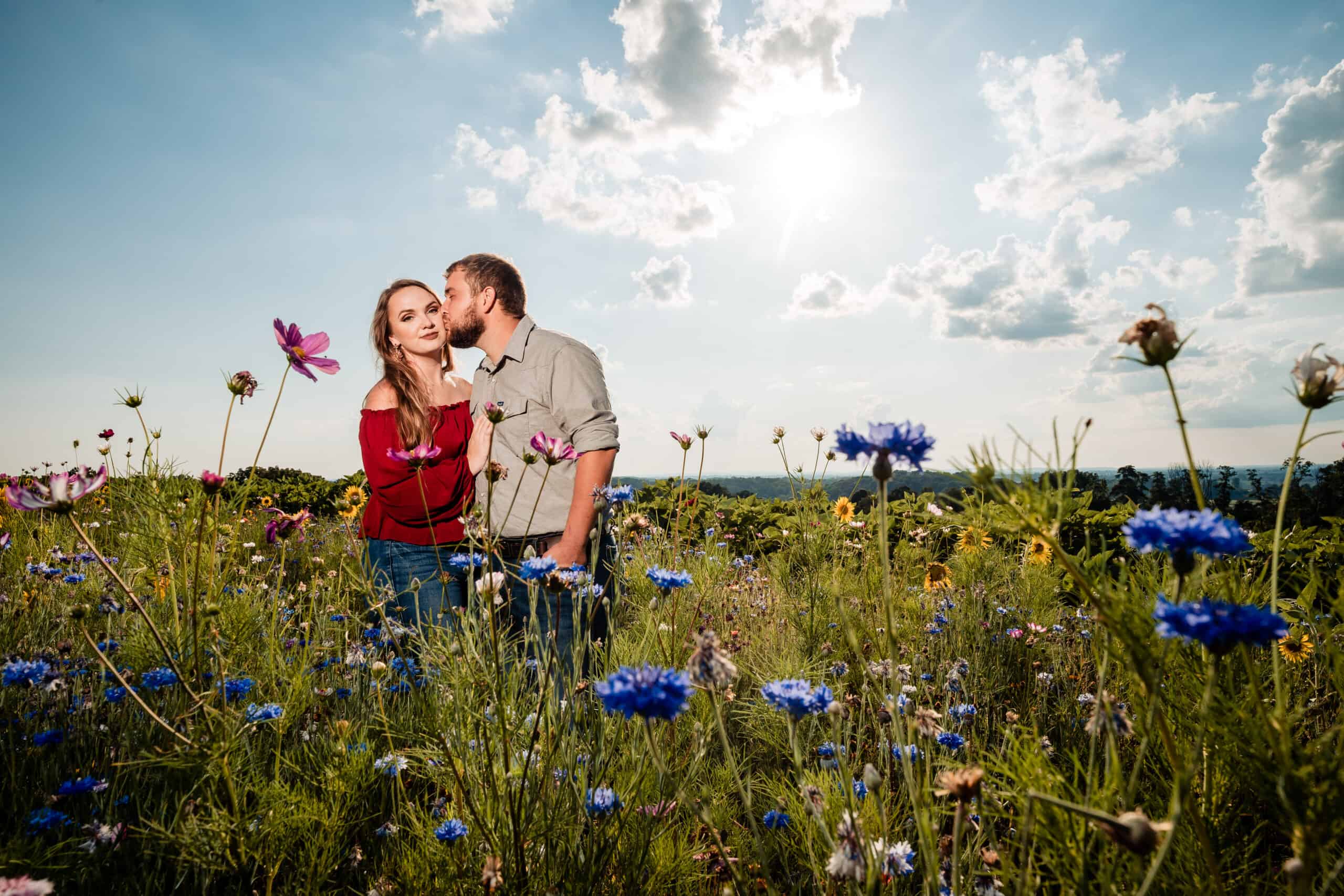 Engagement Photo Shoot at Wildflower Lookout 