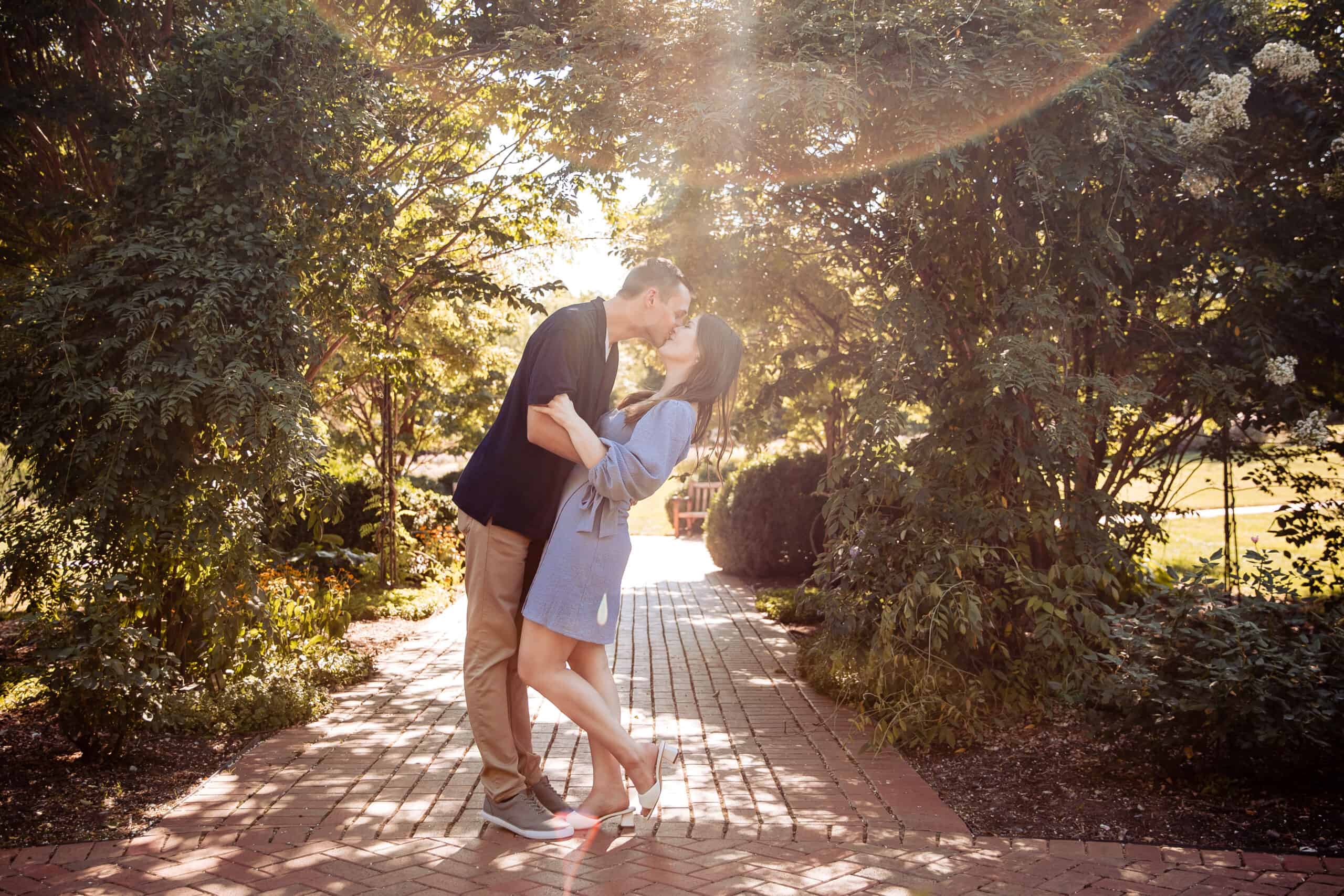 Engagement Photo Shoot at Hershey Gardens