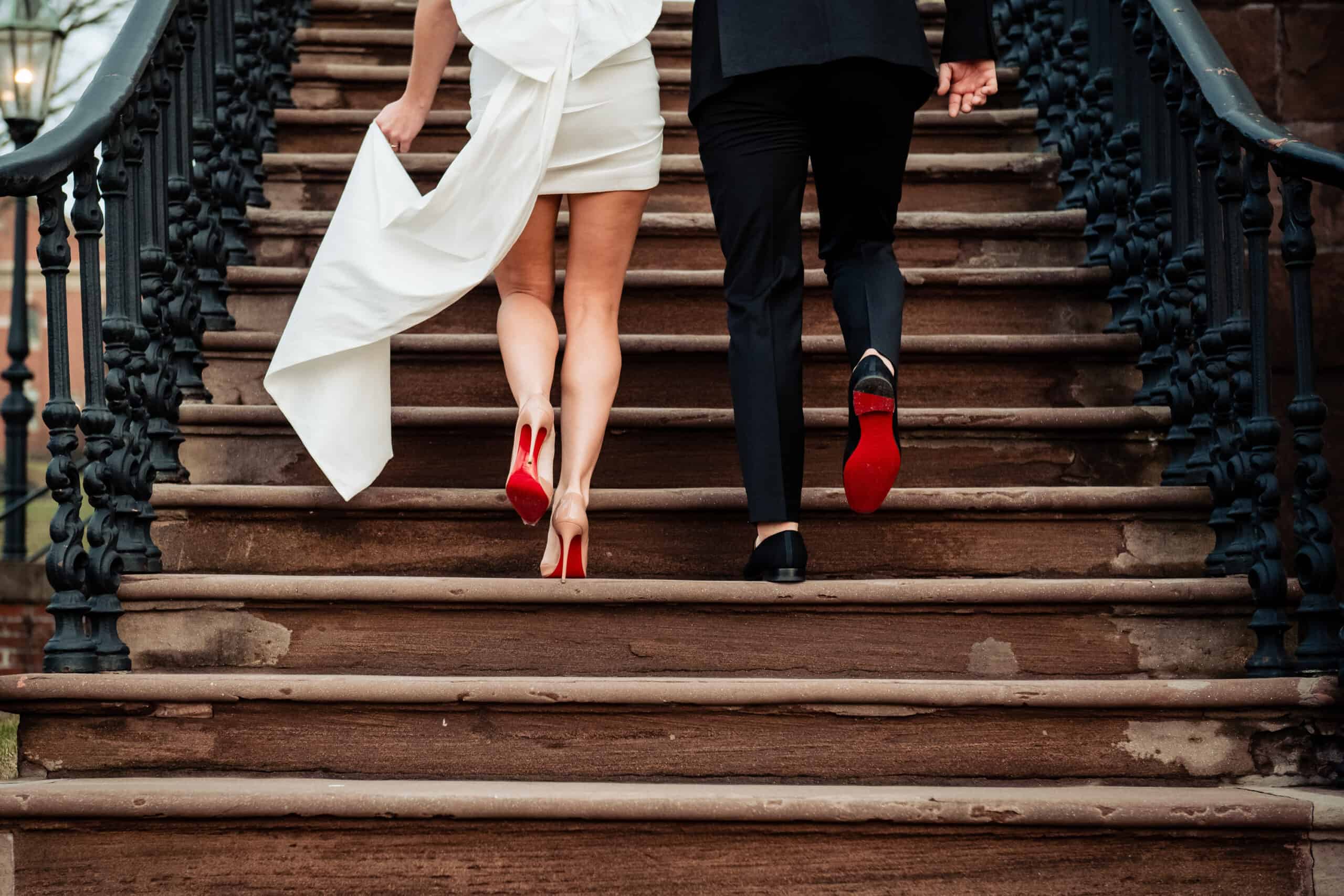 couple getting married at the ballroom at the ben